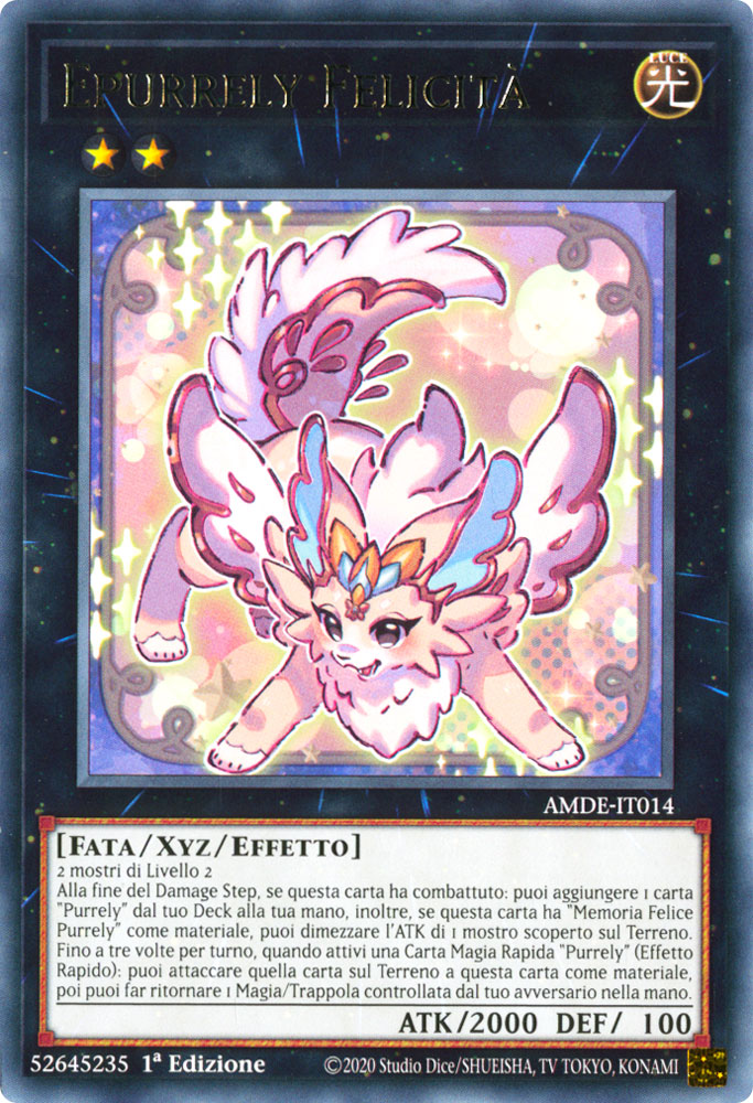 AMDE-IT014 Epurrely Felicita' Rara 1a Edizione (IT) -NEAR MINT-
