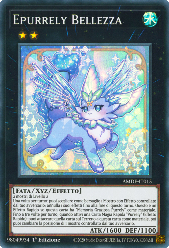 AMDE-IT015 Epurrely Bellezza Super Rara 1a Edizione (IT) -NEAR MINT-