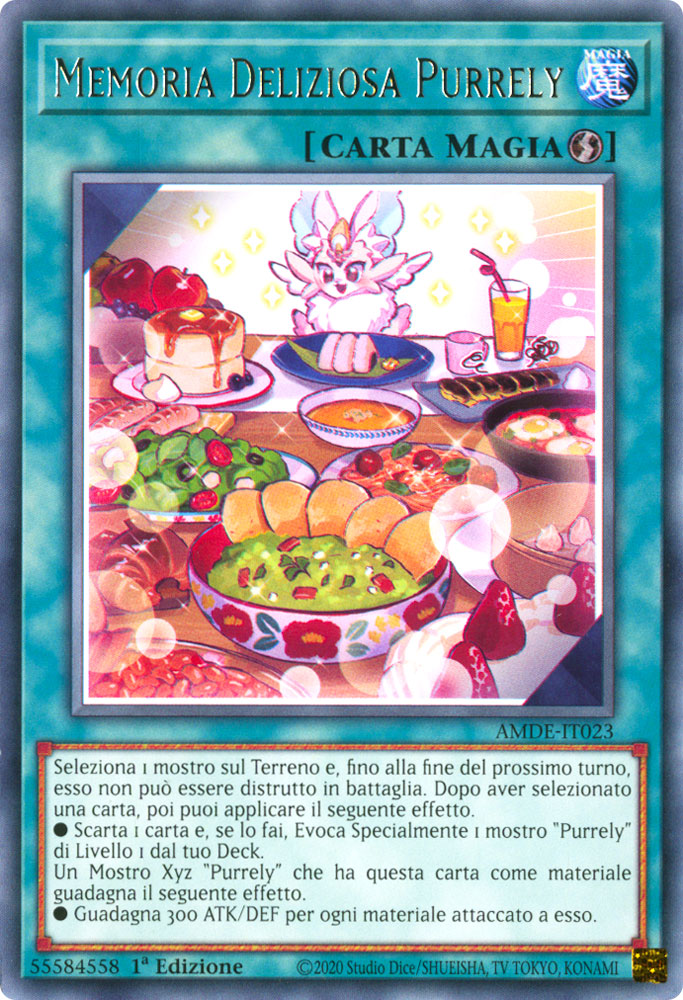 AMDE-IT023 Memoria Deliziosa Purrely Rara 1a Edizione (IT) -NEAR MINT-