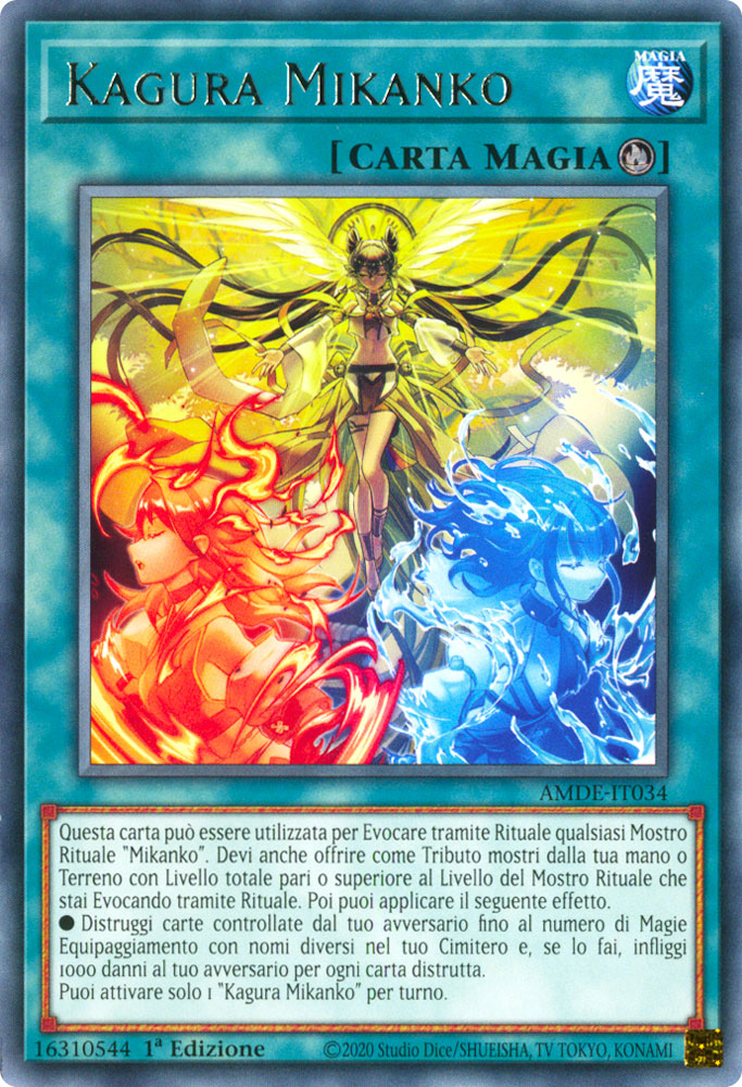 AMDE-IT034 Kagura Mikanko Rara 1a Edizione (IT) -NEAR MINT-