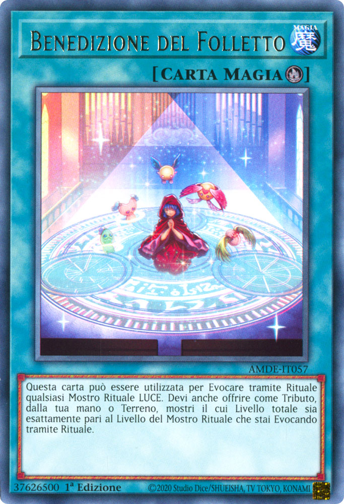 AMDE-IT057 Benedizione del Folletto Rara 1a Edizione (IT) -NEAR MINT-