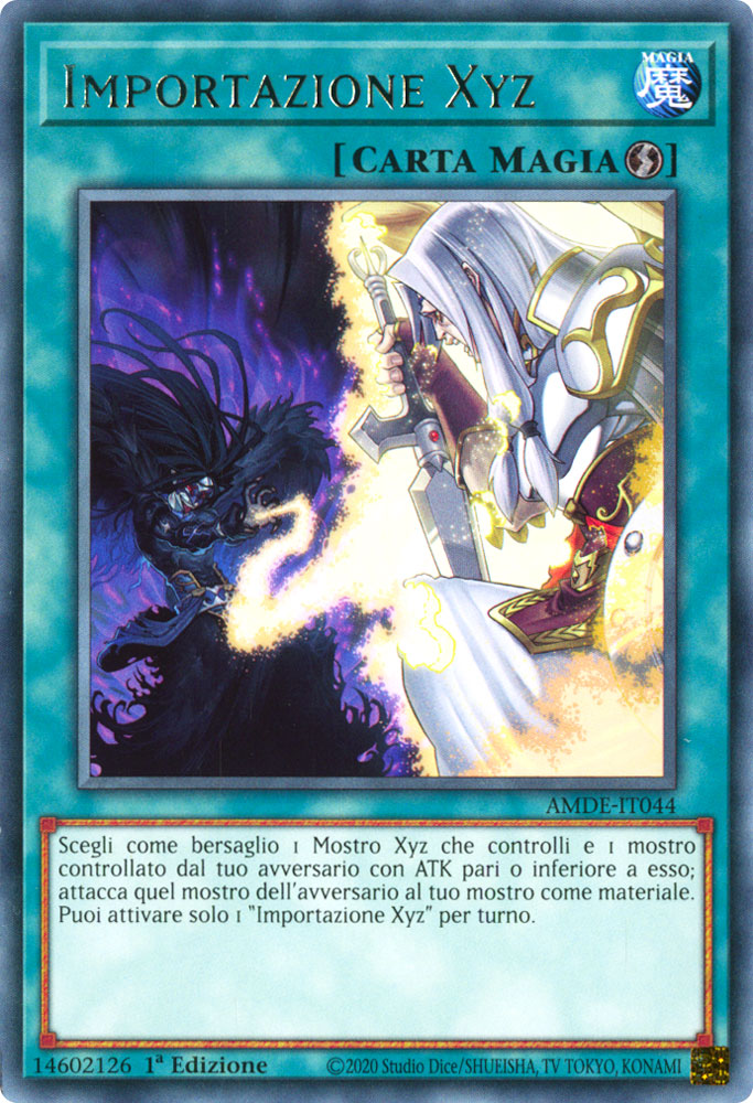 AMDE-IT044 Importazione Xyz Rara 1a Edizione (IT) -NEAR MINT-