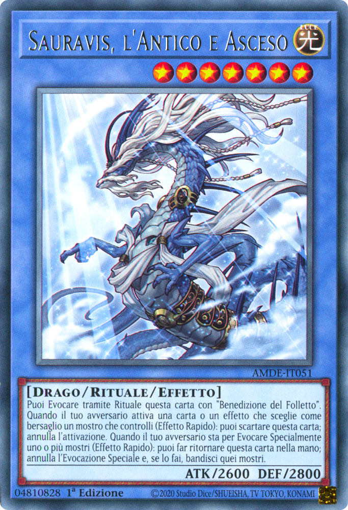 AMDE-IT051 Sauravis, l'Antico e Asceso Rara 1a Edizione (IT) -NEAR MINT-