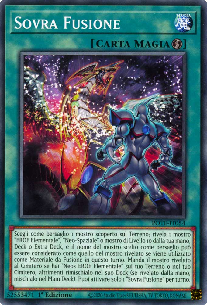 POTE-IT054 Sovra Fusione Comune 1a Edizione (IT) -NEAR MINT-