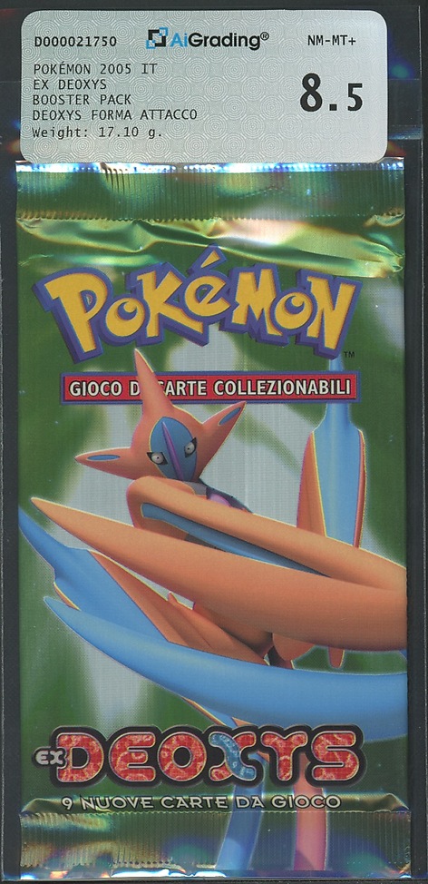 EX Deoxys busta 9 carte Artwork Deoxys Forma Attacco (IT) / AIG 8.5
