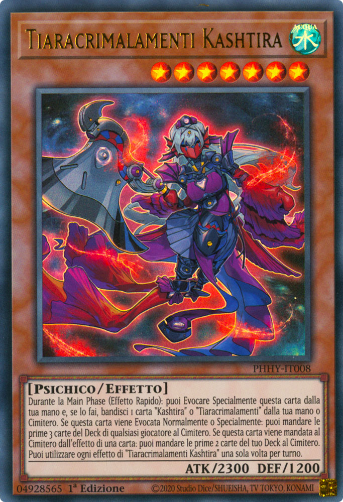 PHHY-IT008 Tiaracrimalamenti Kashtira Ultra Rara 1a Edizione (IT) -NEAR MINT-