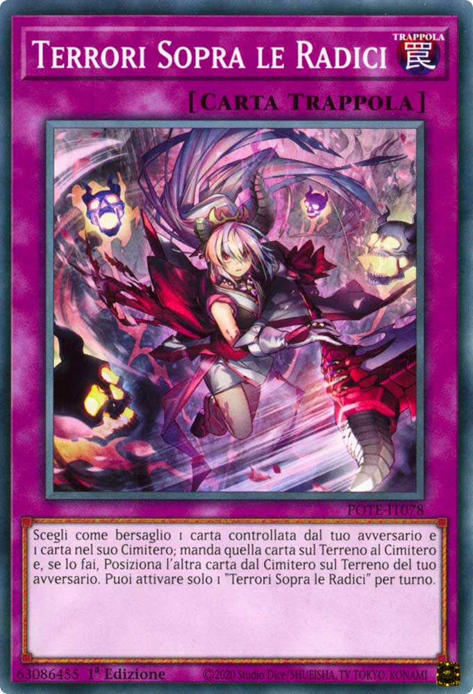 POTE-IT078 Terrori Sopra le Radici Comune 1a Edizione (IT) -NEAR MINT-