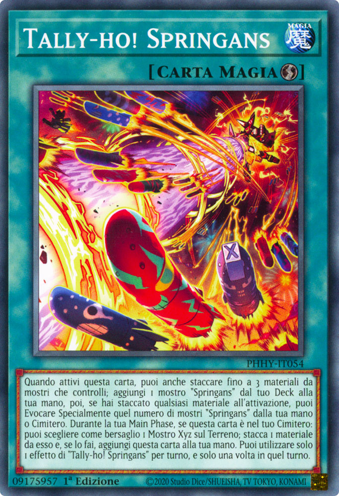 PHHY-IT054 Tally-ho! Springans Comune 1a Edizione (IT) -NEAR MINT-