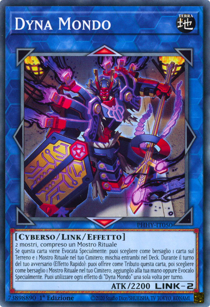 PHHY-IT050 Dyna Mondo Comune 1a Edizione (IT) -NEAR MINT-
