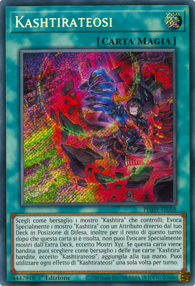 PHHY-IT058 Kashtirateosi Rara Segreta 1a Edizione (IT) -NEAR MINT-