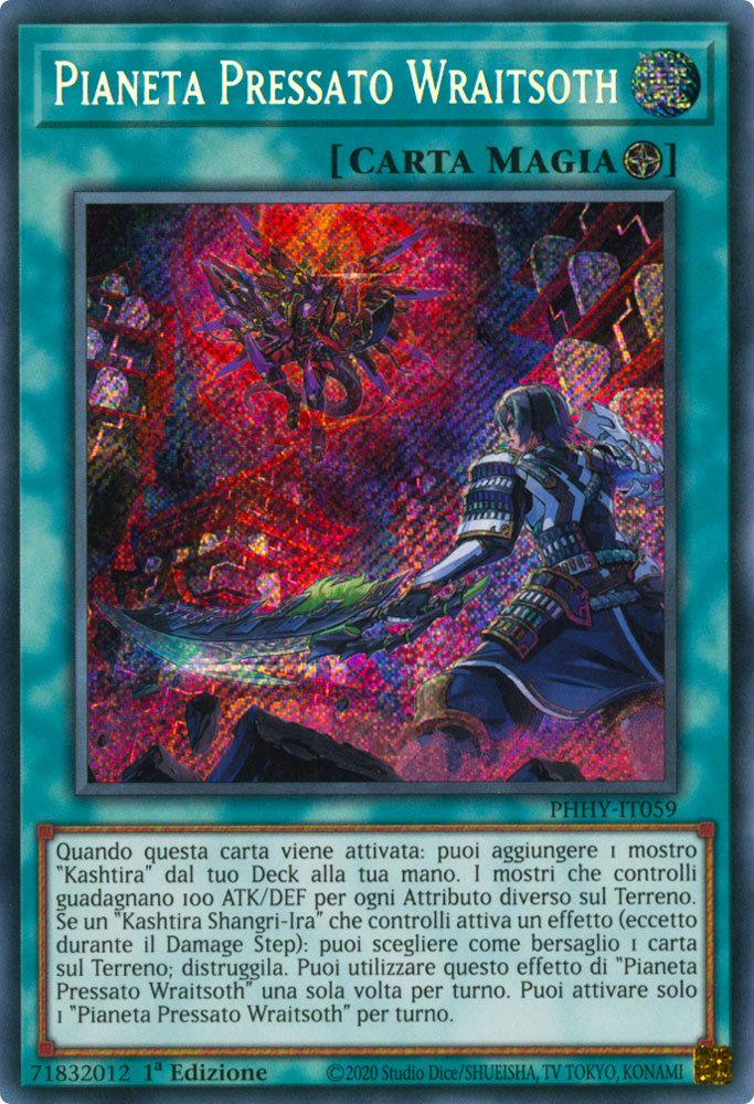 PHHY-IT059 Pianeta Pressato Wraitsoth Rara Segreta 1a Edizione (IT) -NEAR MINT-