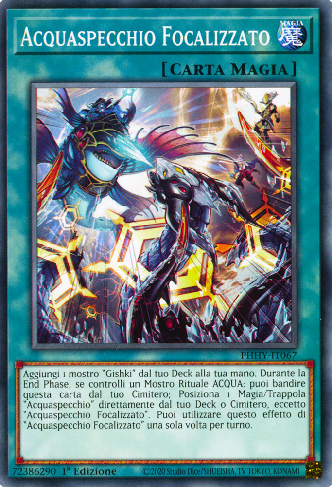 PHHY-IT067 Acquaspecchio Focalizzato Comune 1a Edizione (IT) -NEAR MINT-
