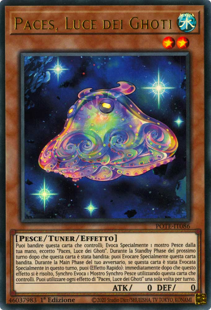 POTE-IT086 Paces, Luce dei Ghoti Ultra Rara 1a Edizione (IT) -NEAR MINT-