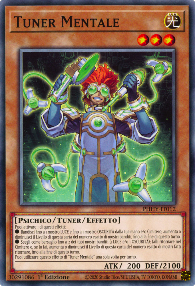 PHHY-IT012 Tuner Mentale Comune 1a Edizione (IT) -NEAR MINT-