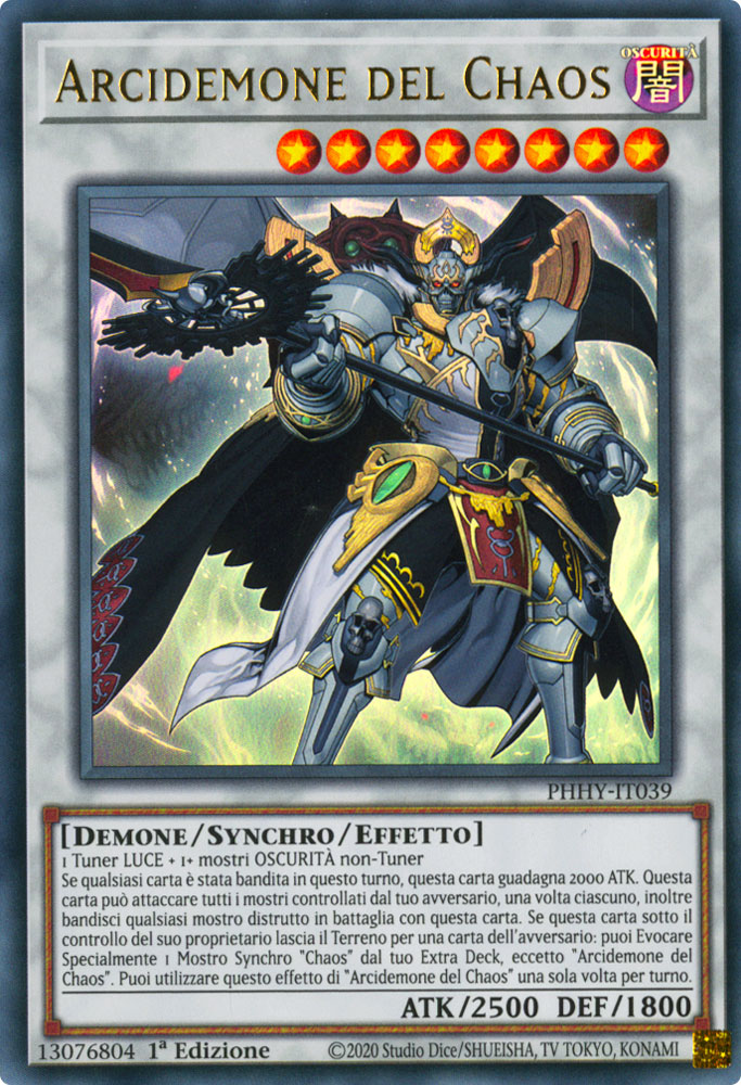 PHHY-IT039 Arcidemone del Chaos Ultra Rara 1a Edizione (IT) -NEAR MINT-