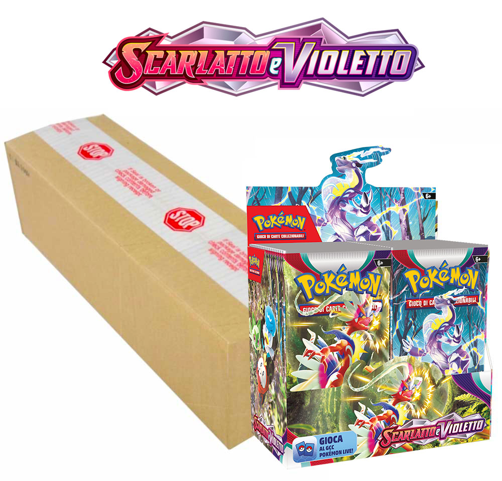 Scarlatto e Violetto Case Sigillato da 6 display 36 buste (IT)