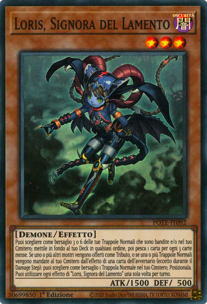 POTE-IT092 Loris, Signora del Lamento Super Rara 1a Edizione (IT) -NEAR MINT-