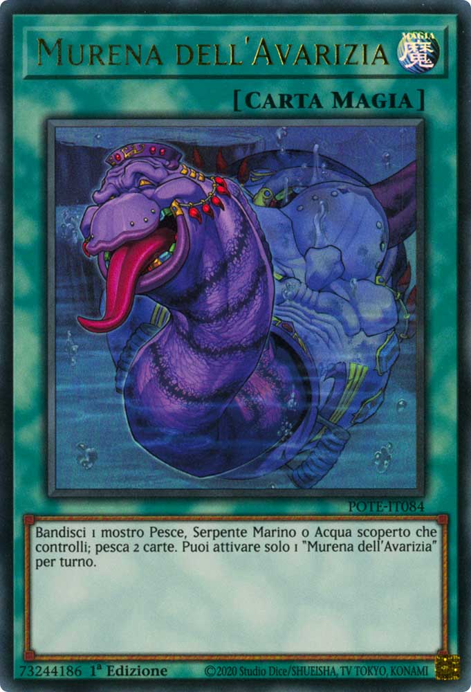 POTE-IT084 Murena dell'Avarizia Ultra Rara 1a Edizione (IT) -NEAR MINT-