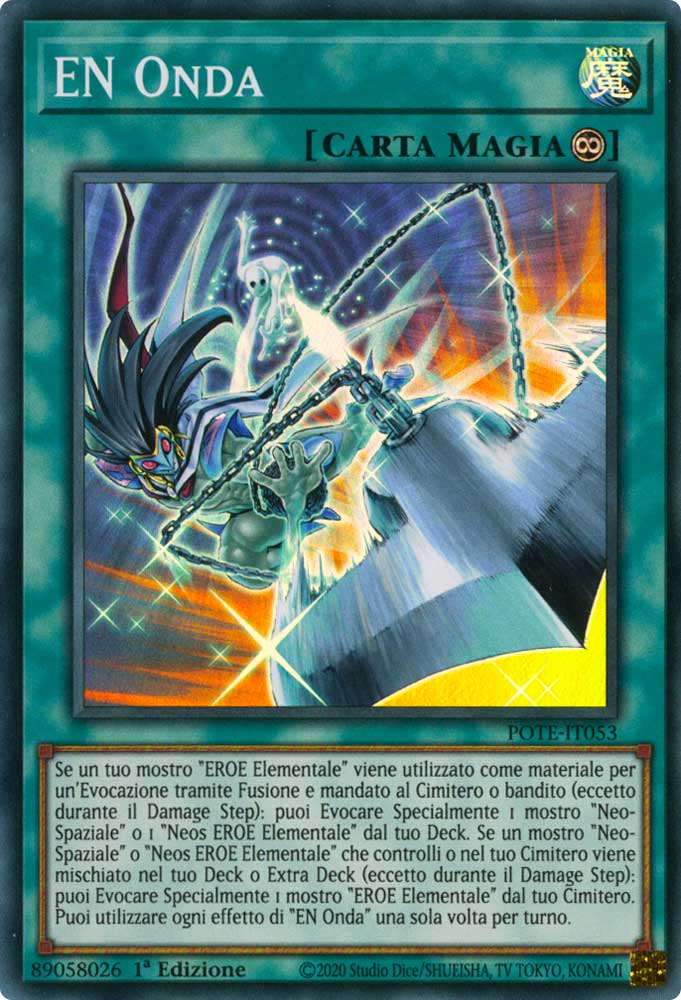 POTE-IT053 EN Onda Super Rara 1a Edizione (IT) -NEAR MINT-