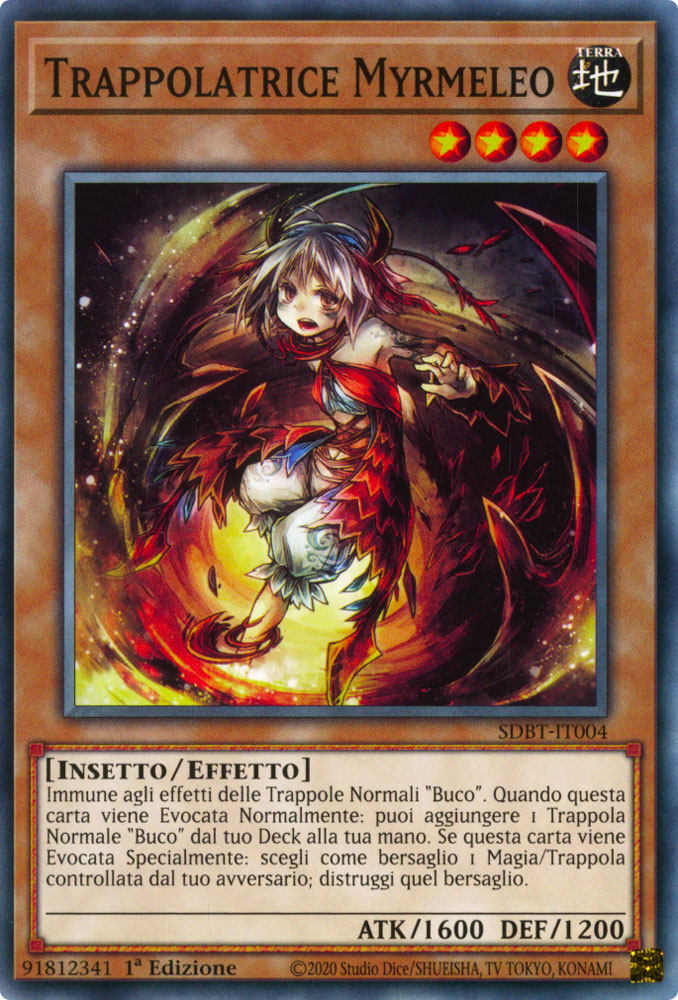 SDBT-IT004 Trappolatrice Myrmeleo Comune 1a Edizione (IT) -NEAR MINT-