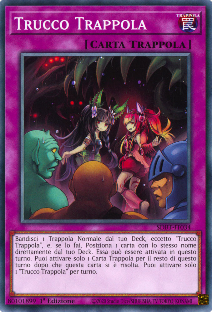 SDBT-IT034 Trucco Trappola Comune 1a Edizione (IT) -NEAR MINT-