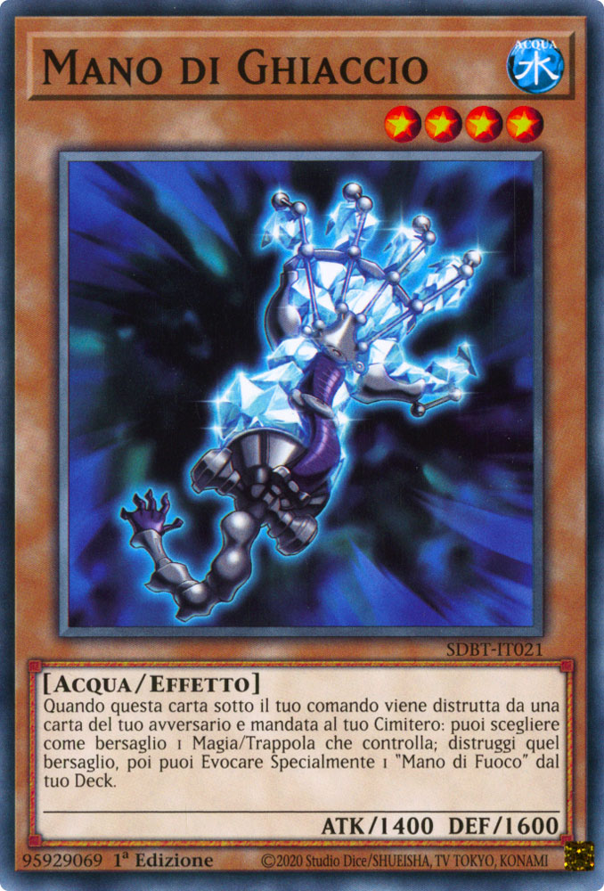 SDBT-IT021 Mano di Ghiaccio Comune 1a Edizione (IT) -NEAR MINT-