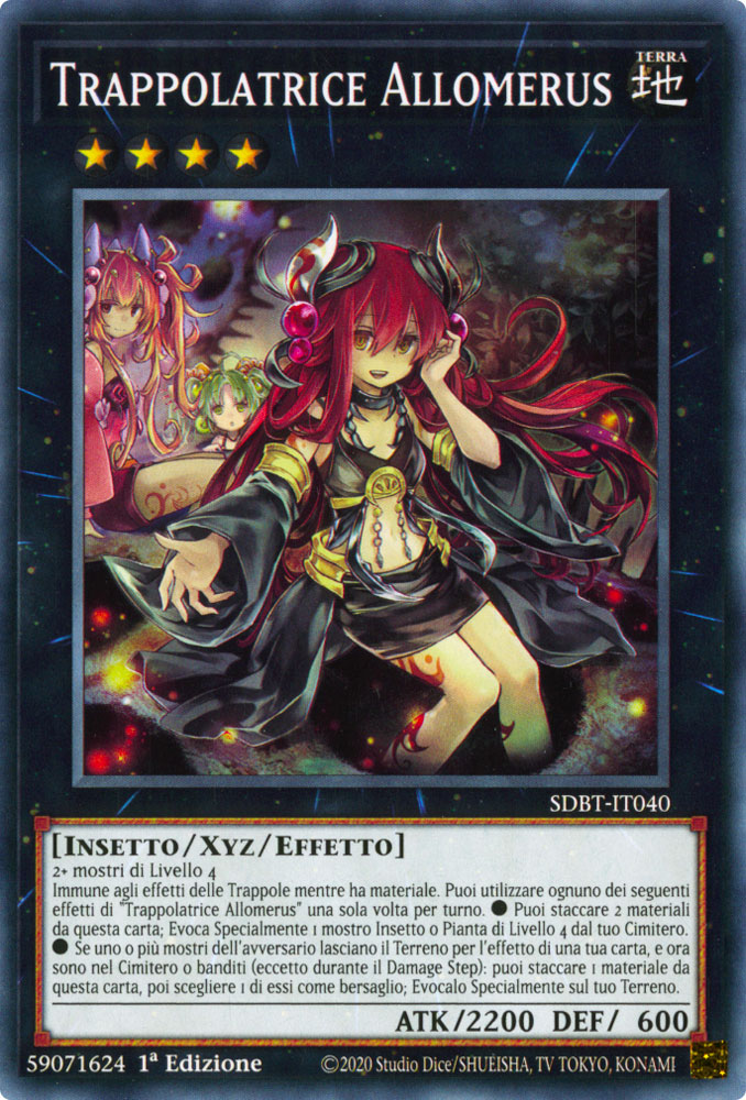 SDBT-IT040 Trappolatrice Allomerus Comune 1a Edizione (IT) -NEAR MINT-