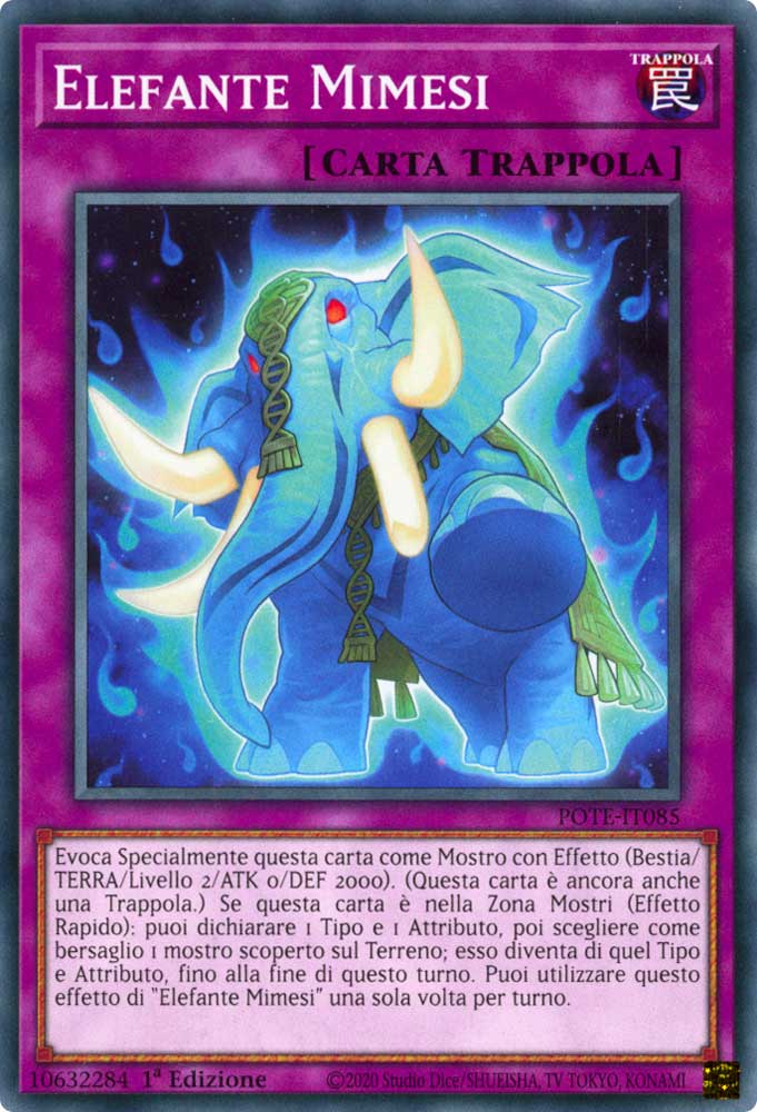 POTE-IT085 Elefante Mimesi Comune 1a Edizione (IT) -NEAR MINT-