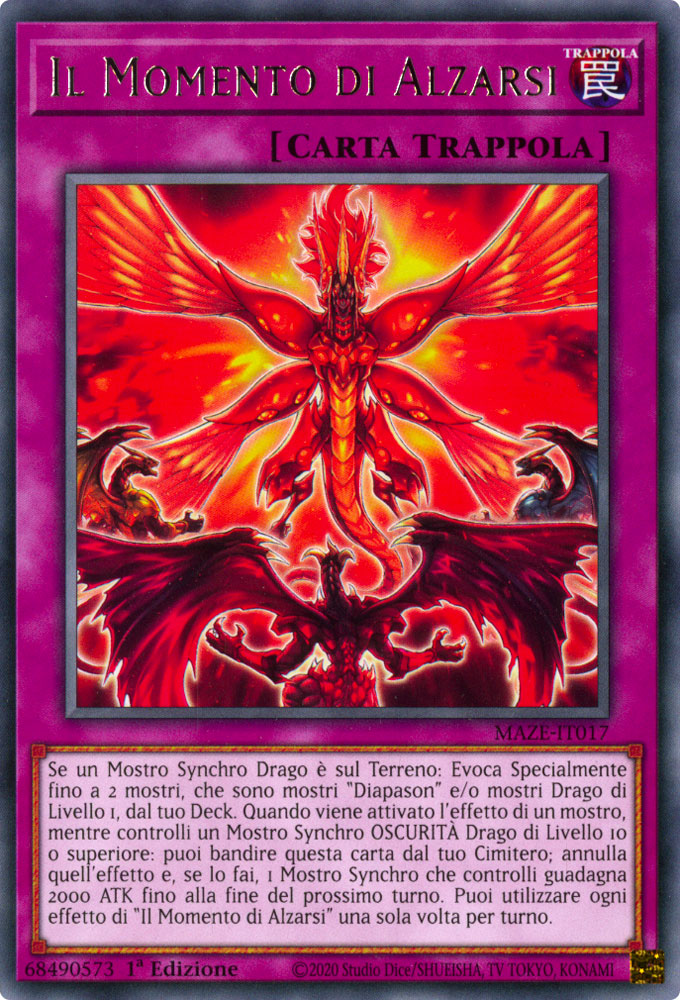 MAZE-IT017 Il Momento di Alzarsi Rara 1a Edizione (IT) -NEAR MINT-