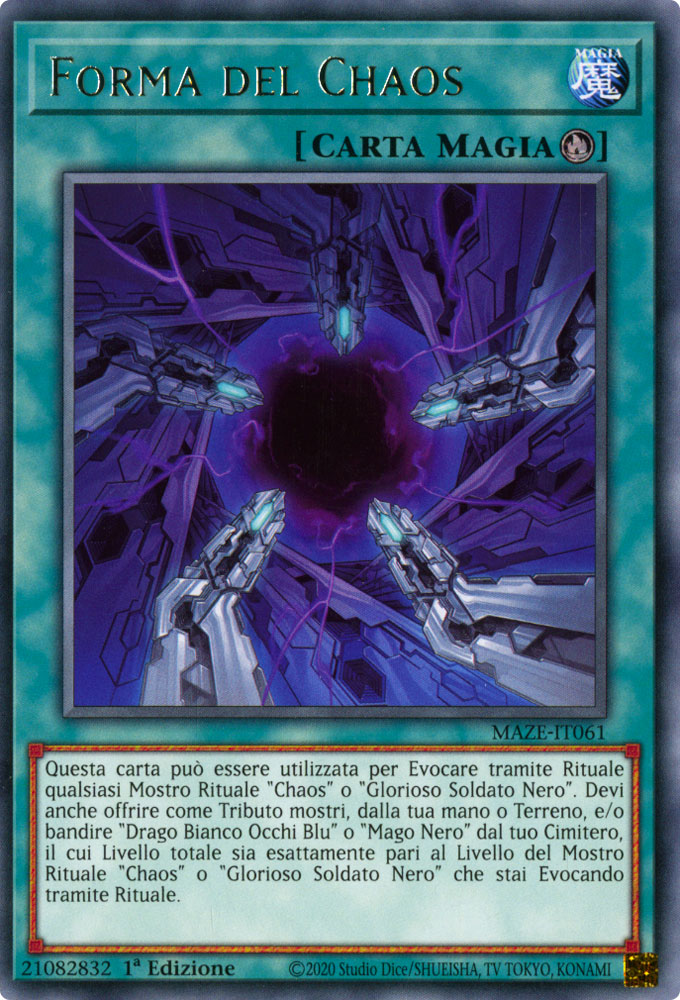 MAZE-IT061 Forma del Chaos Rara 1a Edizione (IT) -NEAR MINT-
