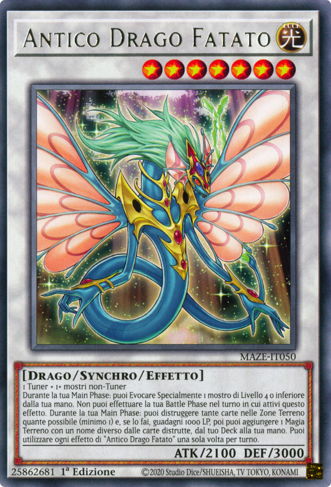 MAZE-IT050 Antico Drago Fatato Rara 1a Edizione (IT) -NEAR MINT-