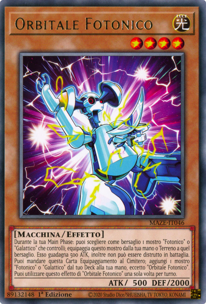 MAZE-IT046 Orbitale Fotonico Rara 1a Edizione (IT) -NEAR MINT-