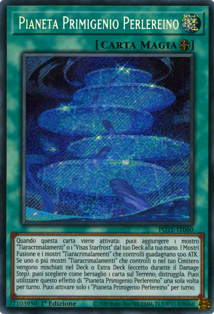 POTE-IT060 Pianeta Primigenio Perlereino Rara Segreta 1a Edizione (IT) -NEAR MINT-