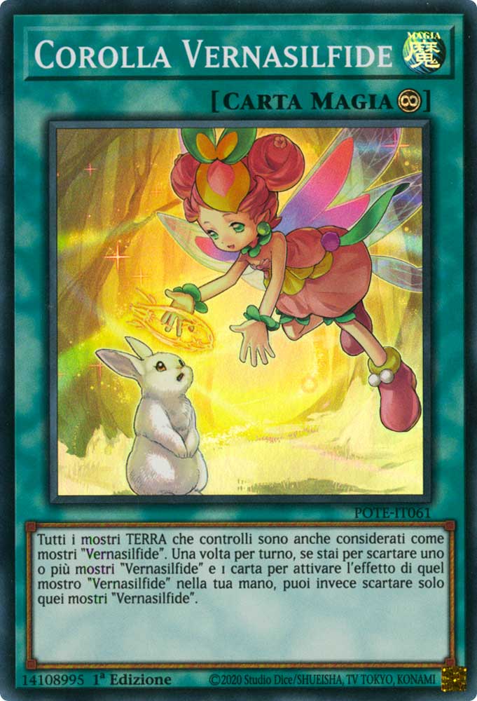 POTE-IT061 Corolla Vernasilfide Super Rara 1a Edizione (IT) -NEAR MINT-