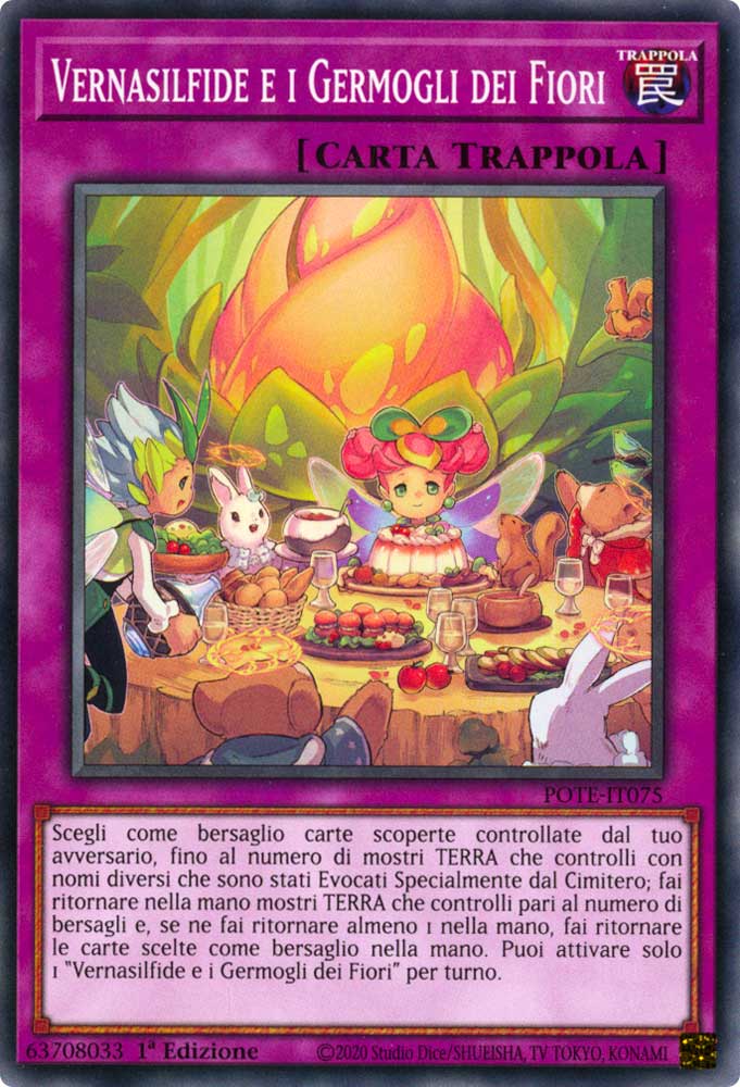 POTE-IT075 Vernasilfide e i Germogli dei Fiori Comune 1a Edizione (IT) -NEAR MINT-