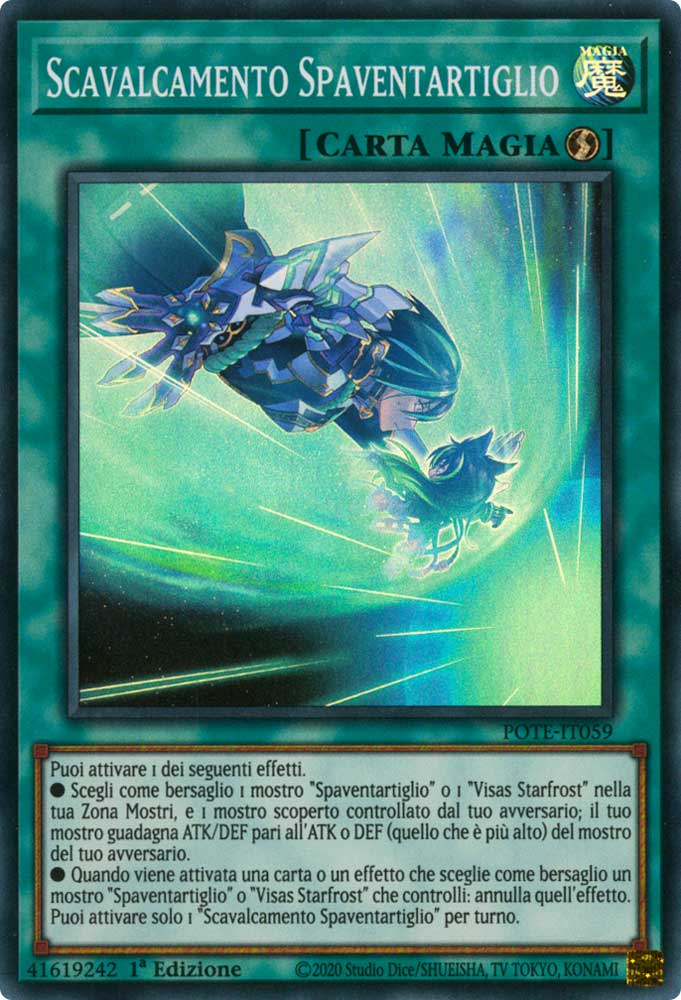 POTE-IT059 Scavalcamento Spaventartiglio Super Rara 1a Edizione (IT) -NEAR MINT-