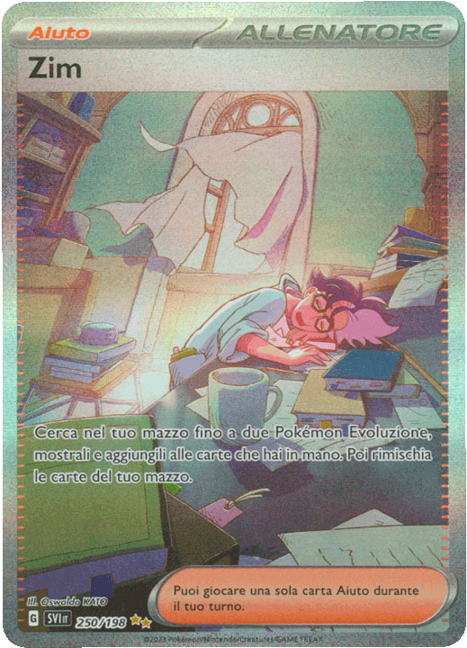 250/198 Zim Rara Segreta foil (IT) -NEAR MINT-