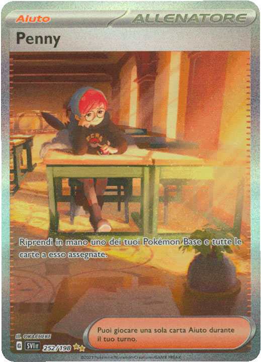252/198 Penny Rara Segreta foil (IT) -NEAR MINT-