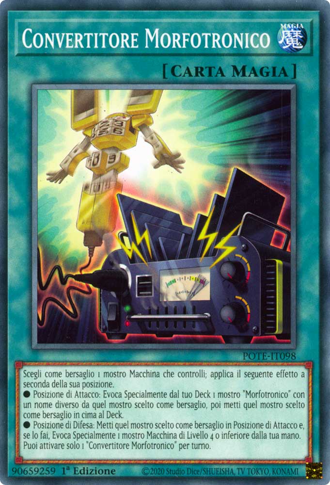 POTE-IT098 Convertitore Morfotronico Comune 1a Edizione (IT) -NEAR MINT-