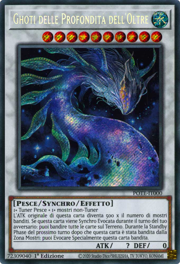 POTE-IT000 Ghoti delle Profondita' dell'Oltre Rara Segreta 1a Edizione (IT) -NEAR MINT-