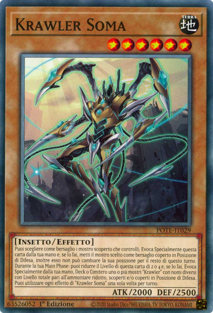 POTE-IT029 Krawler Soma Comune 1a Edizione (IT) -NEAR MINT-