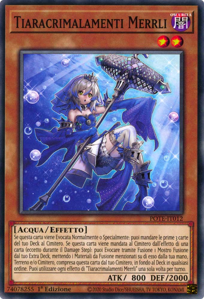 POTE-IT012 Tiaracrimalamenti Merrli Comune 1a Edizione (IT) -NEAR MINT-