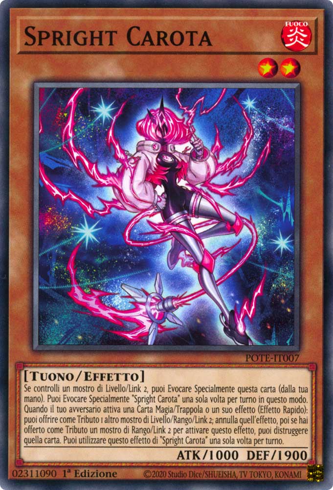 POTE-IT007 Spright Carota Comune 1a Edizione (IT) -NEAR MINT-