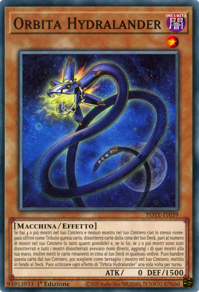 POTE-IT039 Orbita Hydralander Comune 1a Edizione (IT) -NEAR MINT-