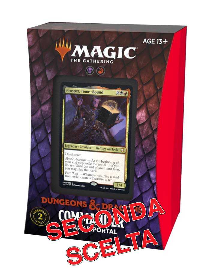 Dungeons & Dragons: Adventures in the Forgotten Realms Commander Planar Portal (EN) -SECONDA SCELTA-