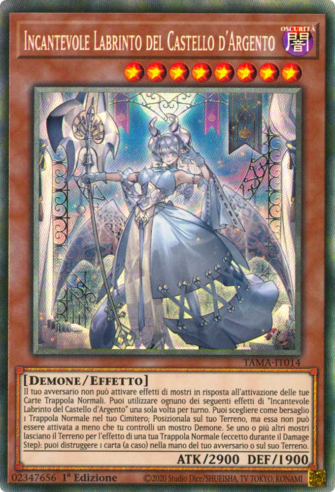 TAMA-IT014 Incantevole Labrinto del Castello d'Argento Rara Collector 1a Edizione (IT) -NEAR MINT-