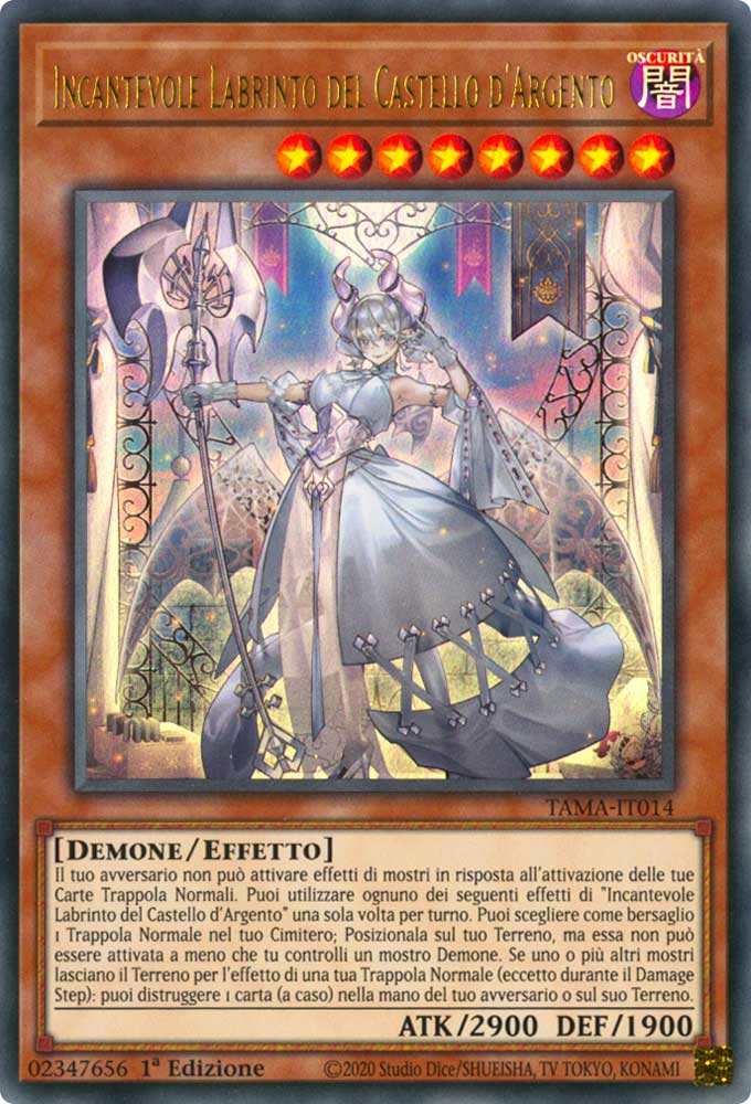 TAMA-IT014 Incantevole Labrinto del Castello d'Argento Ultra Rara 1a Edizione (IT) -NEAR MINT-