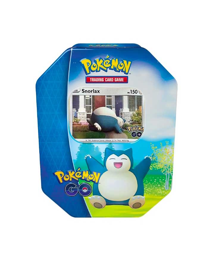 Tin da collezione Spada e Scudo 10.5 Pokemon GO Snorlax (IT)