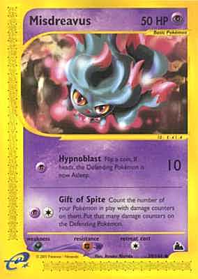 039 / 144 Misdreavus non comune (EN) -NEAR MINT-