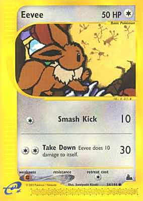 054 / 144 Eevee comune (EN) -NEAR MINT-